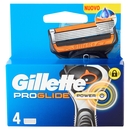 Gillette Proglide Power Lamette di ricambio per Rasoio da Uomo, 4 Ricariche